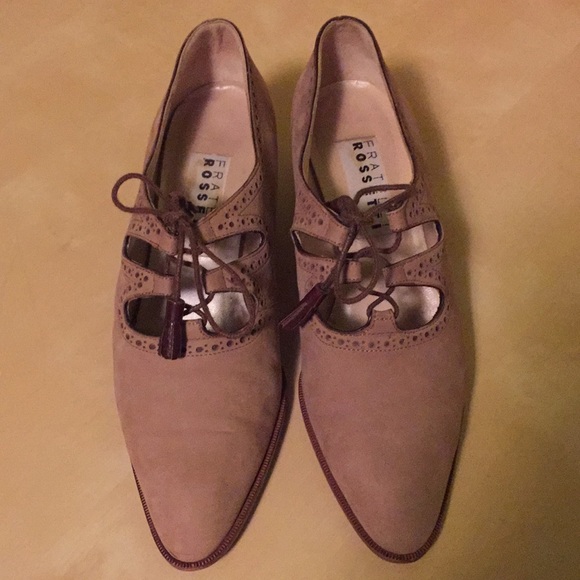 Fratelli Rosetti women's Oxford heel Sz 7 - Picture 2 of 7